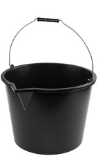 Seau avec bec verseur, 12 litres