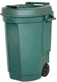      Poubelle, vert