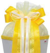 Schultütenschleife "Hello Yellow"