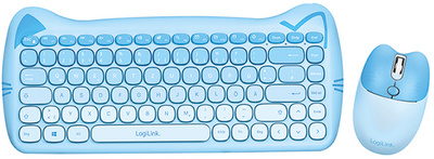 Kinder Desktop Set KITTY, blau