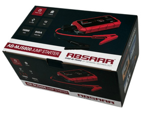 Booster de démarrage pour voiture Jump Starter AB-MJS 800, emballage