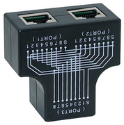 RJ45 Anschlussverdoppler