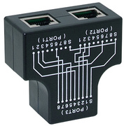 RJ45 Anschlussverdoppler
