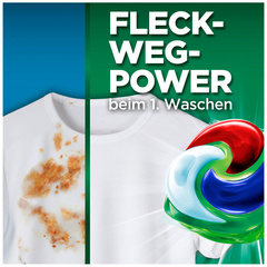 Visuel de référence : élimination des taches dès le 1er lavage