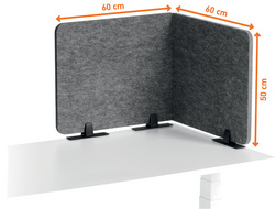  Cloison de table EFFECT, plié