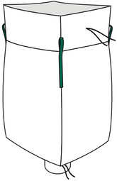 Big Bag mit Schürze & Auslauf