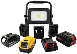 Compatible avec les batteries 18 V Bosch, Makita et Milwaukee/Dewalt