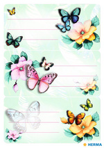 Étiquettes pour livres VARIO "Papillons"