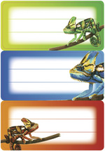 Étiquettes pour livres VARIO "Caméléons"