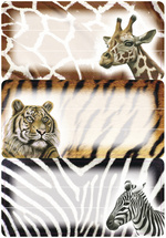 Étiquettes pour livres VARIO "Animaux d'Afrique"