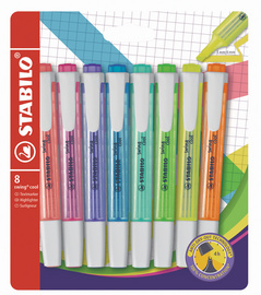  Surligneur swing® cool, étui carton de 8