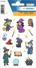 Stickers MAGIC Sorcières & magiciens, film scintillant