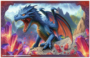 Schreibunterlage "Dragon", Rückseite