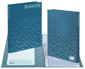 Zeugnisringbuch, dunkelblau