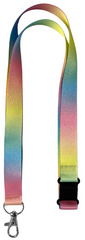Tour de cou, dégradé arc-en-ciel