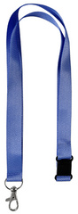 Tour de cou, chevron blanc/bleu