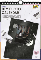 Kreativ-Wandkalender, schwarz