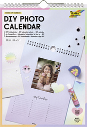 Kreativ-Wandkalender, Regenbogenverlauf