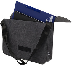 Notebook-Umhängetasche, offen