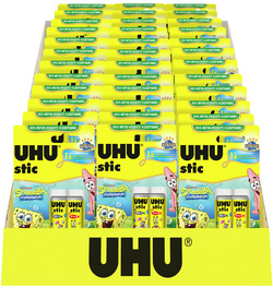 Klebstift stic Spongebob, 2 x 8,2 g, 36er Display