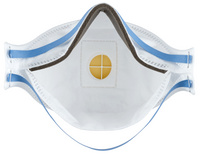 Masque respiratoire AuraTM Cool FlowTM 9322+, vue détaillée