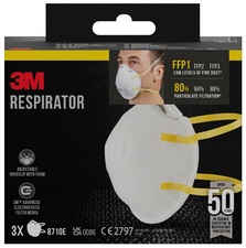 Masque respiratoire 8710E, emballage