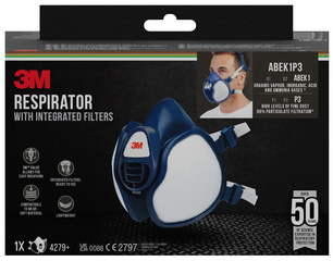 Atemschutz-Halbmaske 4279+, Verpackung