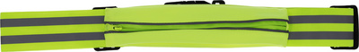 Reflektorgurt mit Tasche, neon-gelb