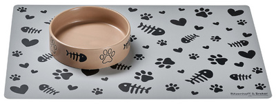  Katzen-Napfset MIKA CAT, 2-teilig, braun