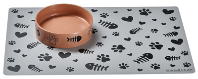  Katzen-Napfset MIKA CAT, 2-teilig, rot