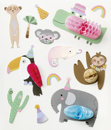 Wabenball Sticker JUNGLE