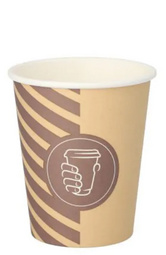 Gobelet pour cafA(c) en papier dur "Coffee Line", 0,2 L