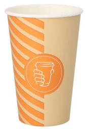 Gobelet pour cafA(c) en papier dur "Coffee Line", 0,3 L