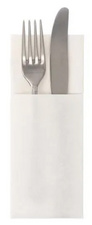  Serviette pochette "ROYAL Collection", blanc