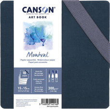 Skizzenbuch ART BOOK Montval Akkordeon, 150 x 150 mm