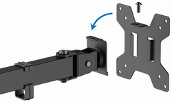  Symbolbild: zeigt die abnehmbare VESA-Platte