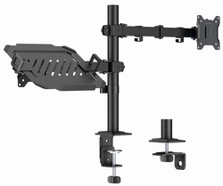  Monitorhalterung mit Notebookhalterung