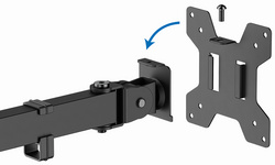  Symbolbild: zeigt die abnehmbare VESA-Platte