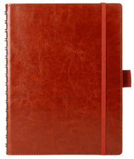 Spiral-Notizbuch "Hannibal", cognac
