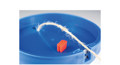 Zeigt das Schneidemesser