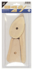 Modellierwerkzeug Ton-Spachtel-Set
