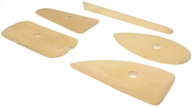 Modellierwerkzeug Ton-Spachtel-Set, 5-teilig