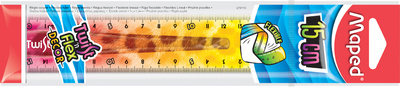 Flachlineal Twist'n Flex Animal, Leopard