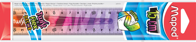 Flachlineal Twist'n Flex Animal, Tiger