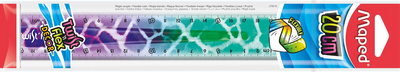 Flachlineal Twist'n Flex Animal, Verpackung, Giraffe
