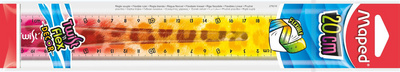 Flachlineal Twist'n Flex Animal, Verpackung, Leopard