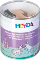  Motivstempel-Set "Einhorn"