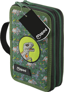      Schüleretui Doppel "Dinosaurier"