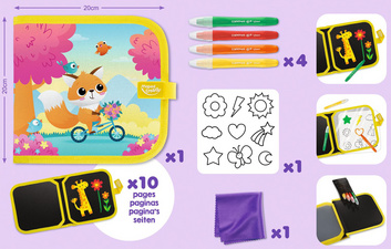 my first Kit journal de voyage, 8 pièces, contenu