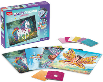 Mosaik-Set FEENWELT, 12-teilig, Inhalt